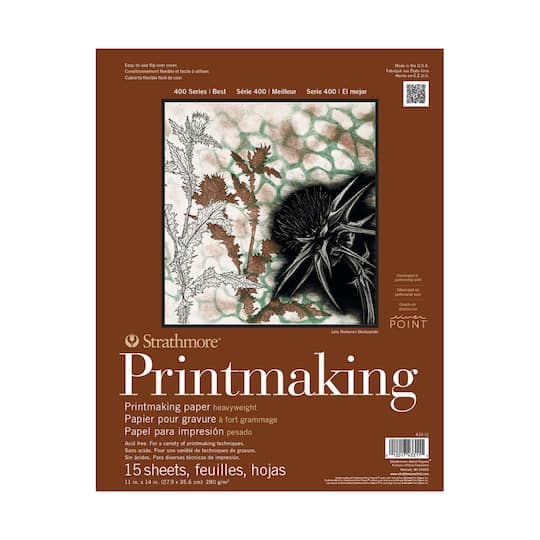 Strathmore&#xAE; 400 Series Printmaking Heavyweight Paper Pad
